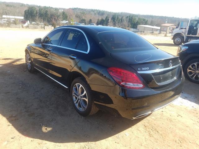 Photo 2 VIN: WDDWF4KB3HR258153 - MERCEDES-BENZ C 300 4MAT 