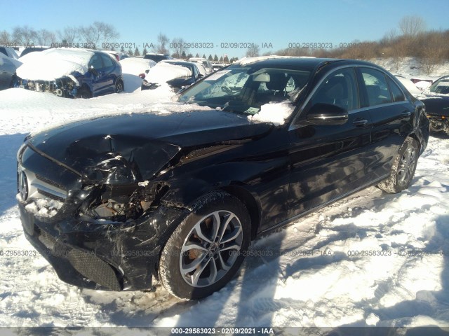 Photo 1 VIN: WDDWF4KB3JR347338 - MERCEDES-BENZ C-CLASS 