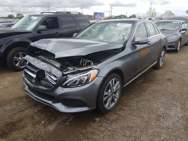 Photo 1 VIN: WDDWF4KB3JR356766 - MERCEDES-BENZ C 300 4MAT 