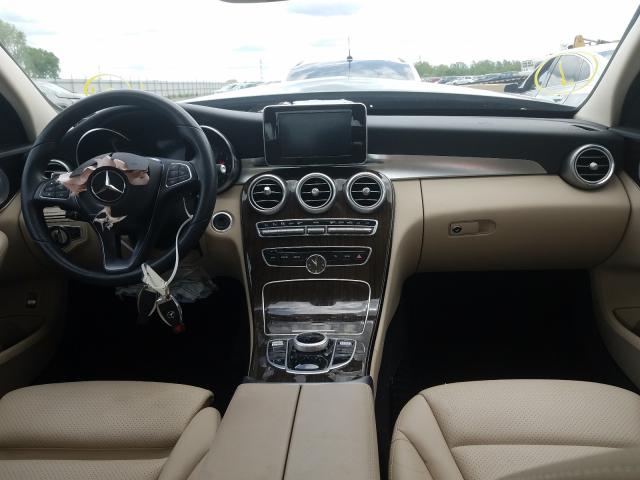 Photo 8 VIN: WDDWF4KB3JR356766 - MERCEDES-BENZ C 300 4MAT 