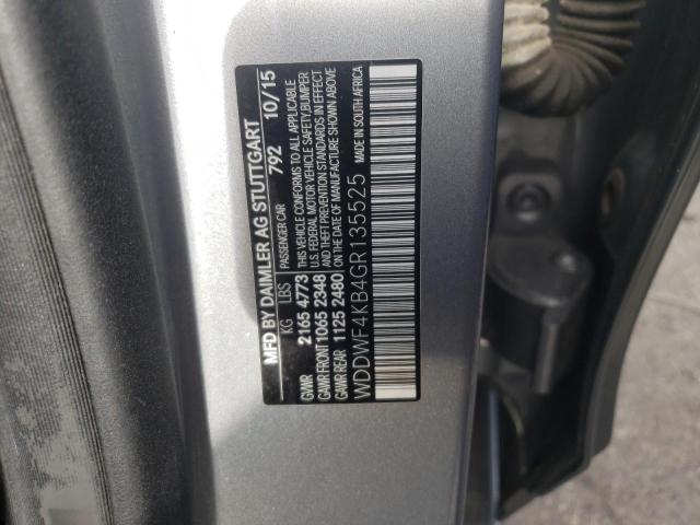 Photo 11 VIN: WDDWF4KB4GR135525 - MERCEDES-BENZ C 300 4MAT 