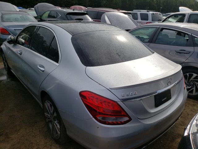 Photo 2 VIN: WDDWF4KB4GR149568 - MERCEDES-BENZ C 300 4MAT 