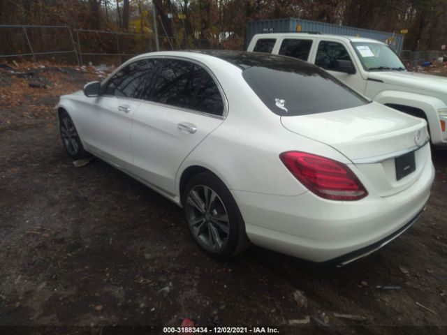 Photo 2 VIN: WDDWF4KB4HR261627 - MERCEDES-BENZ C-CLASS 