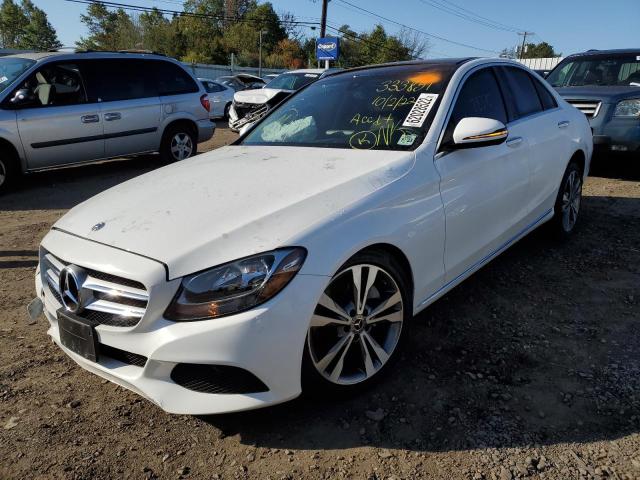 Photo 1 VIN: WDDWF4KB4JR393972 - MERCEDES-BENZ C 300 4MAT 