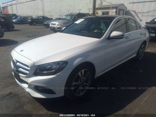 Photo 1 VIN: WDDWF4KB4JR413895 - MERCEDES-BENZ C-CLASS 