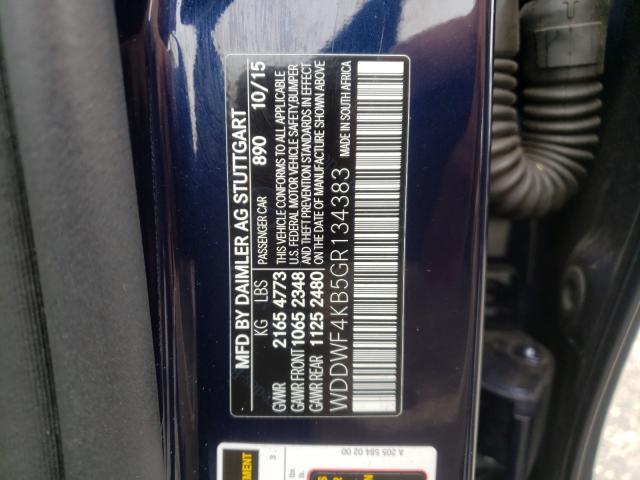 Photo 9 VIN: WDDWF4KB5GR134383 - MERCEDES-BENZ C 300 4MAT 