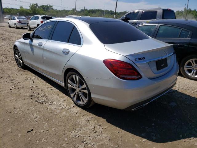 Photo 2 VIN: WDDWF4KB6HR222425 - MERCEDES-BENZ C 300 4MAT 