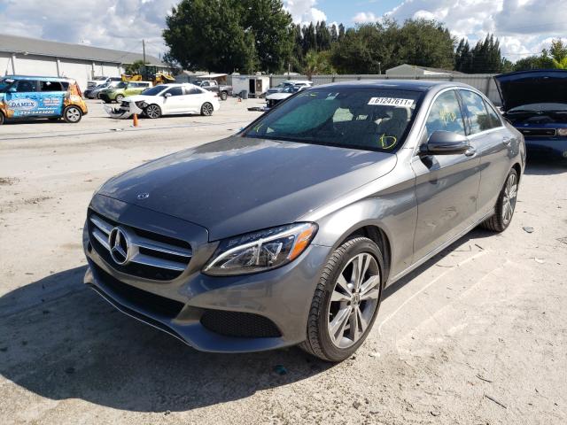 Photo 1 VIN: WDDWF4KB6JR396503 - MERCEDES-BENZ C 300 4MAT 