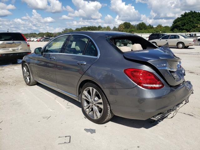 Photo 2 VIN: WDDWF4KB6JR396503 - MERCEDES-BENZ C 300 4MAT 