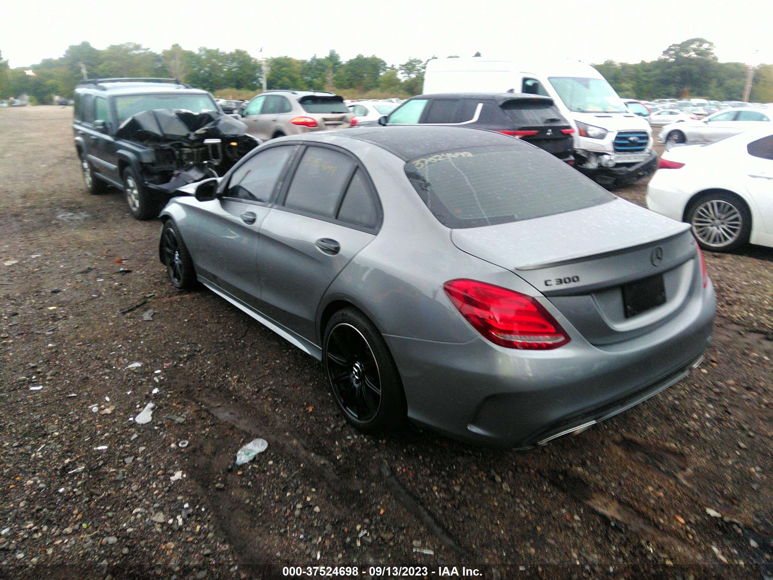 Photo 2 VIN: WDDWF4KB7GR130190 - MERCEDES-BENZ C-KLASSE 