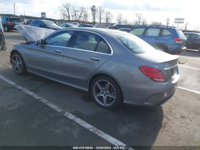 Photo 2 VIN: WDDWF4KB7GR161004 - MERCEDES-BENZ C-CLASS 