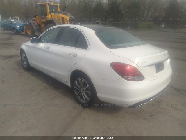 Photo 2 VIN: WDDWF4KB7HR240450 - MERCEDES-BENZ C-CLASS 