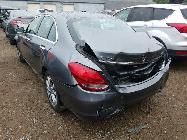 Photo 2 VIN: WDDWF4KB7HR253165 - MERCEDES-BENZ C 300 4MAT 