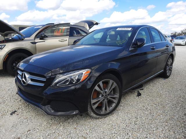 Photo 1 VIN: WDDWF4KB7JR347973 - MERCEDES-BENZ C 300 4MAT 