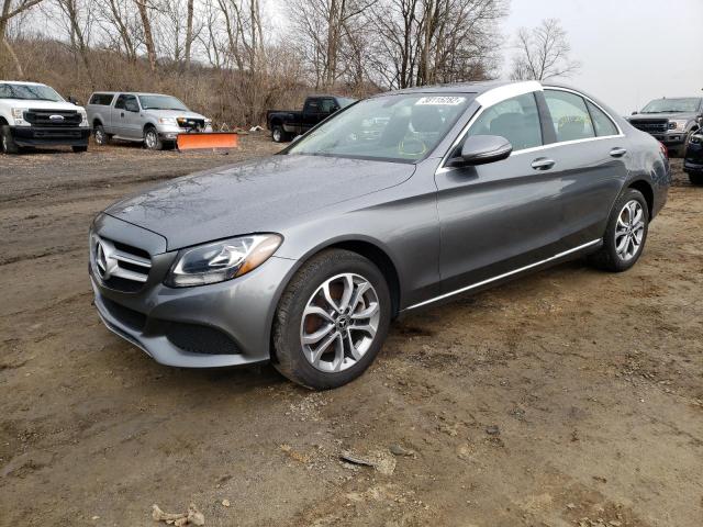 Photo 1 VIN: WDDWF4KB7JR350226 - MERCEDES-BENZ C 300 4MAT 