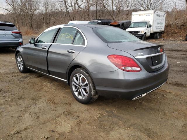 Photo 2 VIN: WDDWF4KB7JR350226 - MERCEDES-BENZ C 300 4MAT 