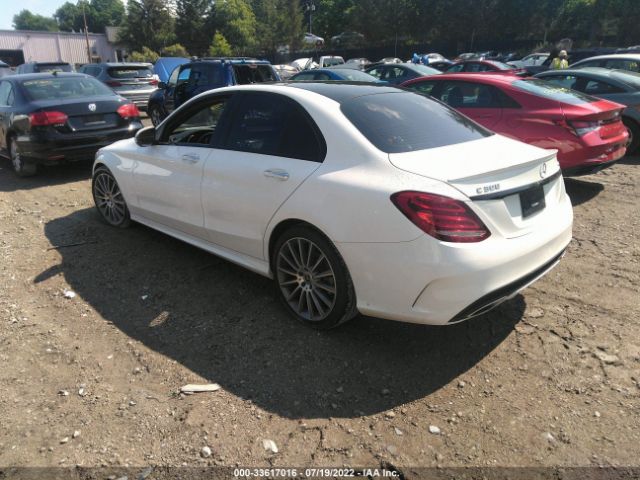 Photo 2 VIN: WDDWF4KB7JR404785 - MERCEDES-BENZ C-CLASS 