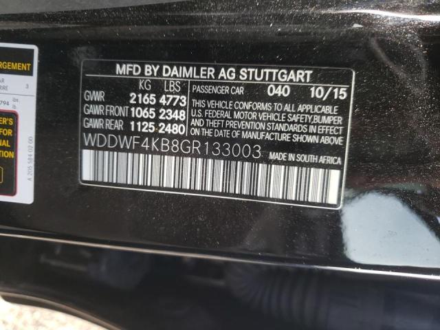 Photo 11 VIN: WDDWF4KB8GR133003 - MERCEDES-BENZ C 300 4MAT 