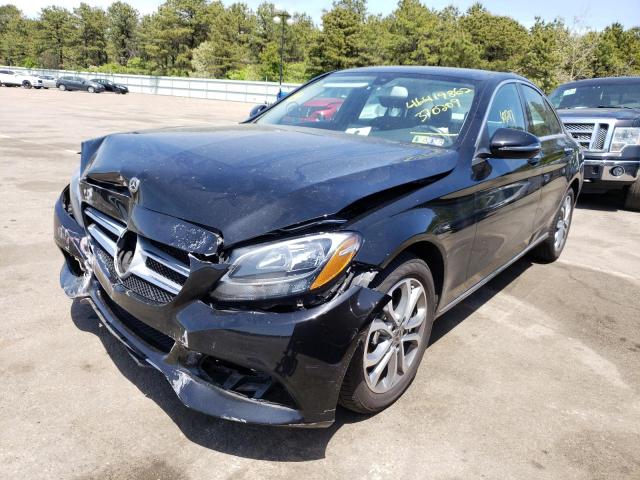 Photo 1 VIN: WDDWF4KB8JR370209 - MERCEDES-BENZ C 300 4MAT 