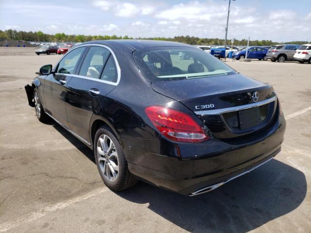 Photo 2 VIN: WDDWF4KB8JR370209 - MERCEDES-BENZ C 300 4MAT 