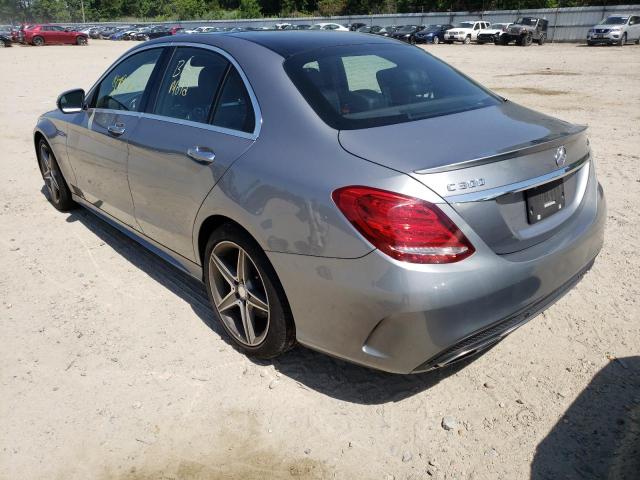 Photo 2 VIN: WDDWF4KB9GR124231 - MERCEDES-BENZ C 300 4MAT 