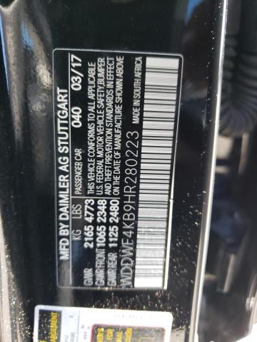 Photo 11 VIN: WDDWF4KB9HR280223 - MERCEDES-BENZ C 300 4MAT 