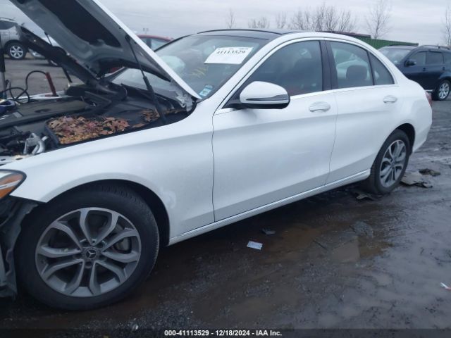 Photo 1 VIN: WDDWF4KBXJR374570 - MERCEDES-BENZ C-CLASS 