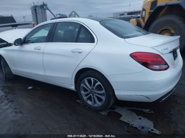 Photo 2 VIN: WDDWF4KBXJR374570 - MERCEDES-BENZ C-CLASS 