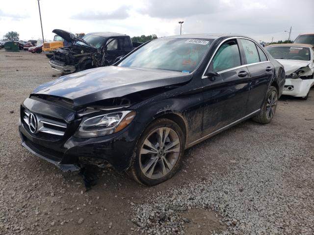 Photo 1 VIN: WDDWF4KBXJR404182 - MERCEDES-BENZ C 300 4MAT 