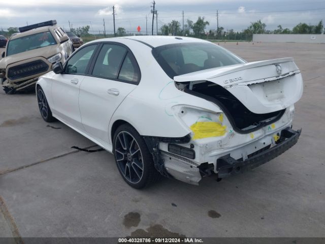 Photo 2 VIN: WDDWF8DB1LR544807 - MERCEDES-BENZ C-CLASS 