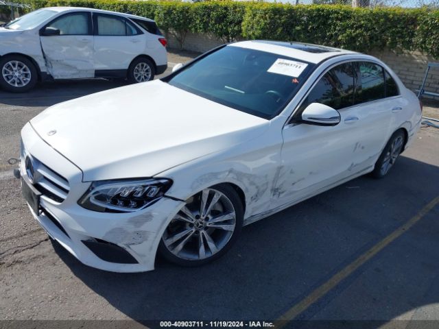 Photo 1 VIN: WDDWF8DB7KR482361 - MERCEDES-BENZ C-CLASS 