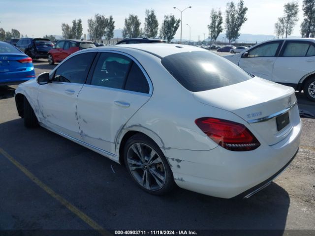 Photo 2 VIN: WDDWF8DB7KR482361 - MERCEDES-BENZ C-CLASS 