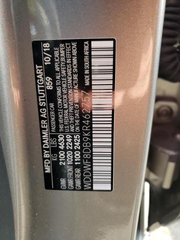 Photo 9 VIN: WDDWF8DB9KR462757 - MERCEDES-BENZ C 300 