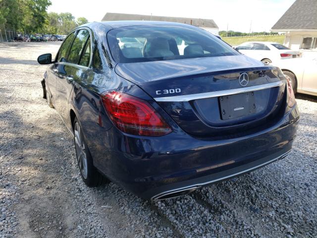 Photo 2 VIN: WDDWF8EB7KR466868 - MERCEDES-BENZ C 300 4MAT 