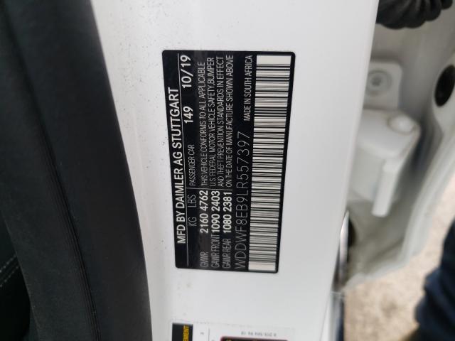 Photo 9 VIN: WDDWF8EB9LR557397 - MERCEDES-BENZ C 300 4MAT 