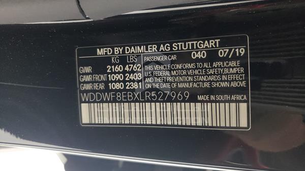 Photo 2 VIN: WDDWF8EBXLR527969 - MERCEDES-BENZ C 300 