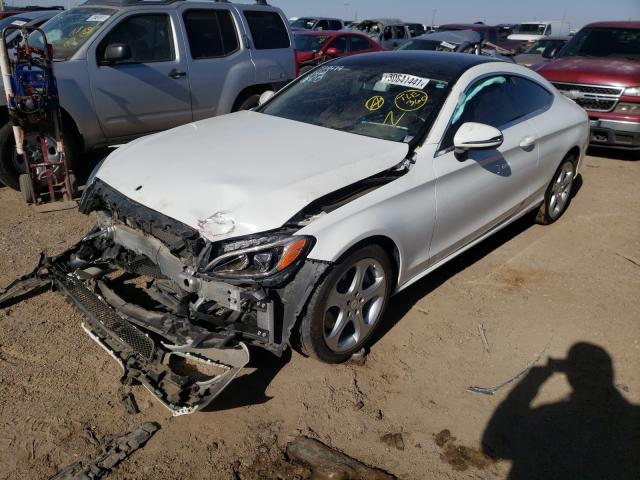 Photo 1 VIN: WDDWJ4JB1HF386764 - MERCEDES-BENZ C-CLASS 