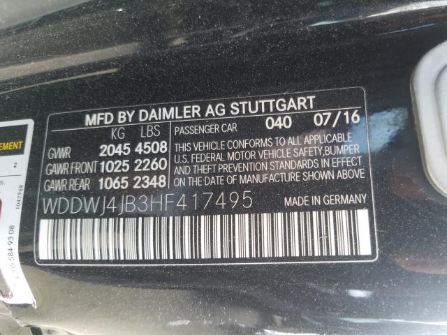 Photo 9 VIN: WDDWJ4JB3HF417495 - MERCEDES-BENZ C 300 