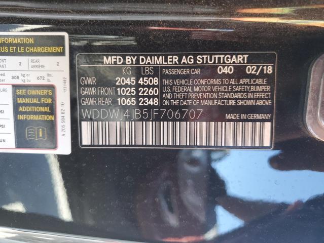 Photo 11 VIN: WDDWJ4JB5JF706707 - MERCEDES-BENZ C 300 