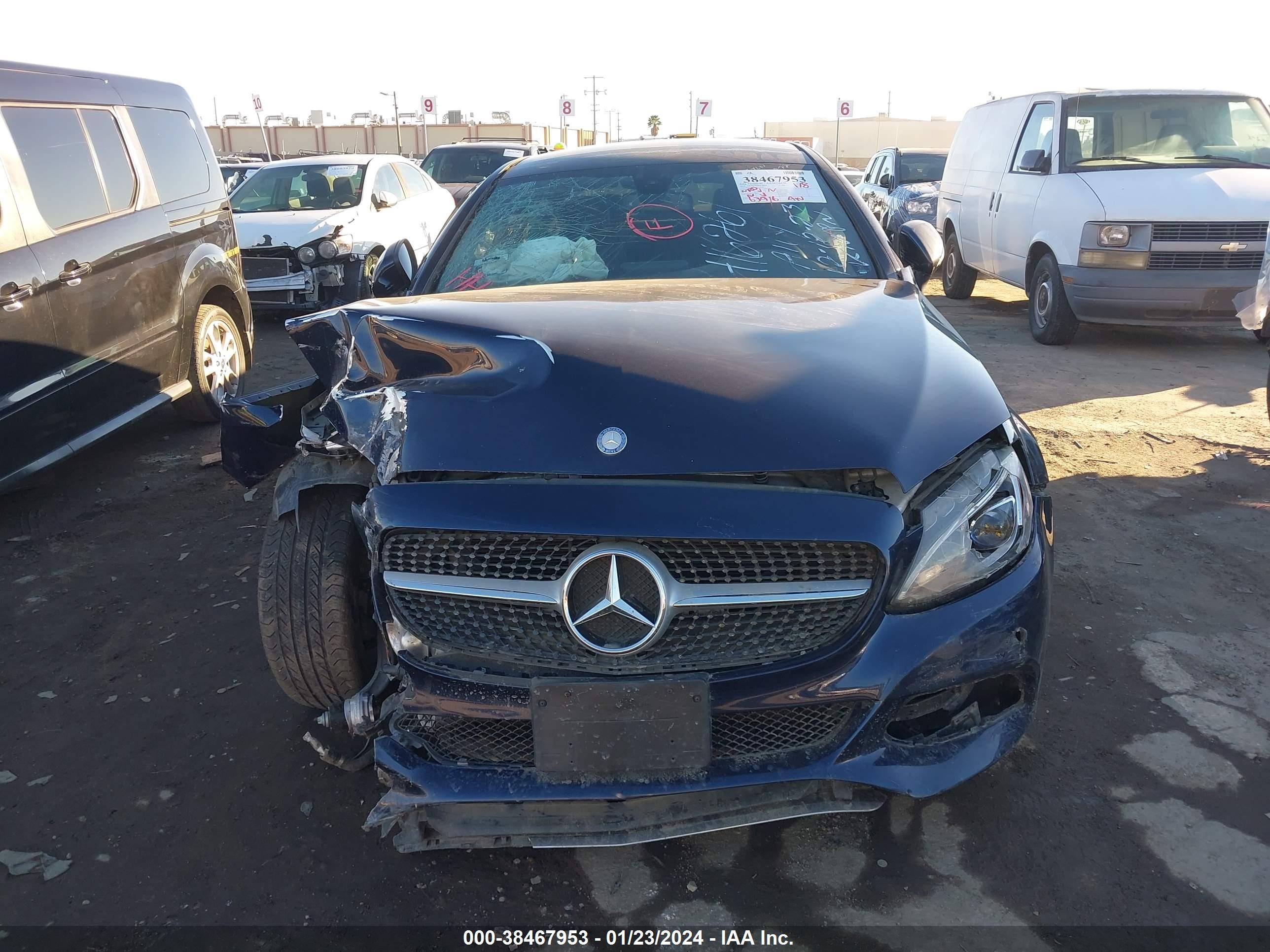 Photo 11 VIN: WDDWJ4JB6HF416261 - MERCEDES-BENZ C-KLASSE 