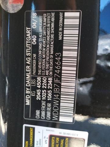 Photo 9 VIN: WDDWJ4JB7JF746643 - MERCEDES-BENZ C 300 