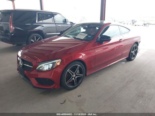 Photo 1 VIN: WDDWJ4JB9HF450145 - MERCEDES-BENZ C-CLASS 