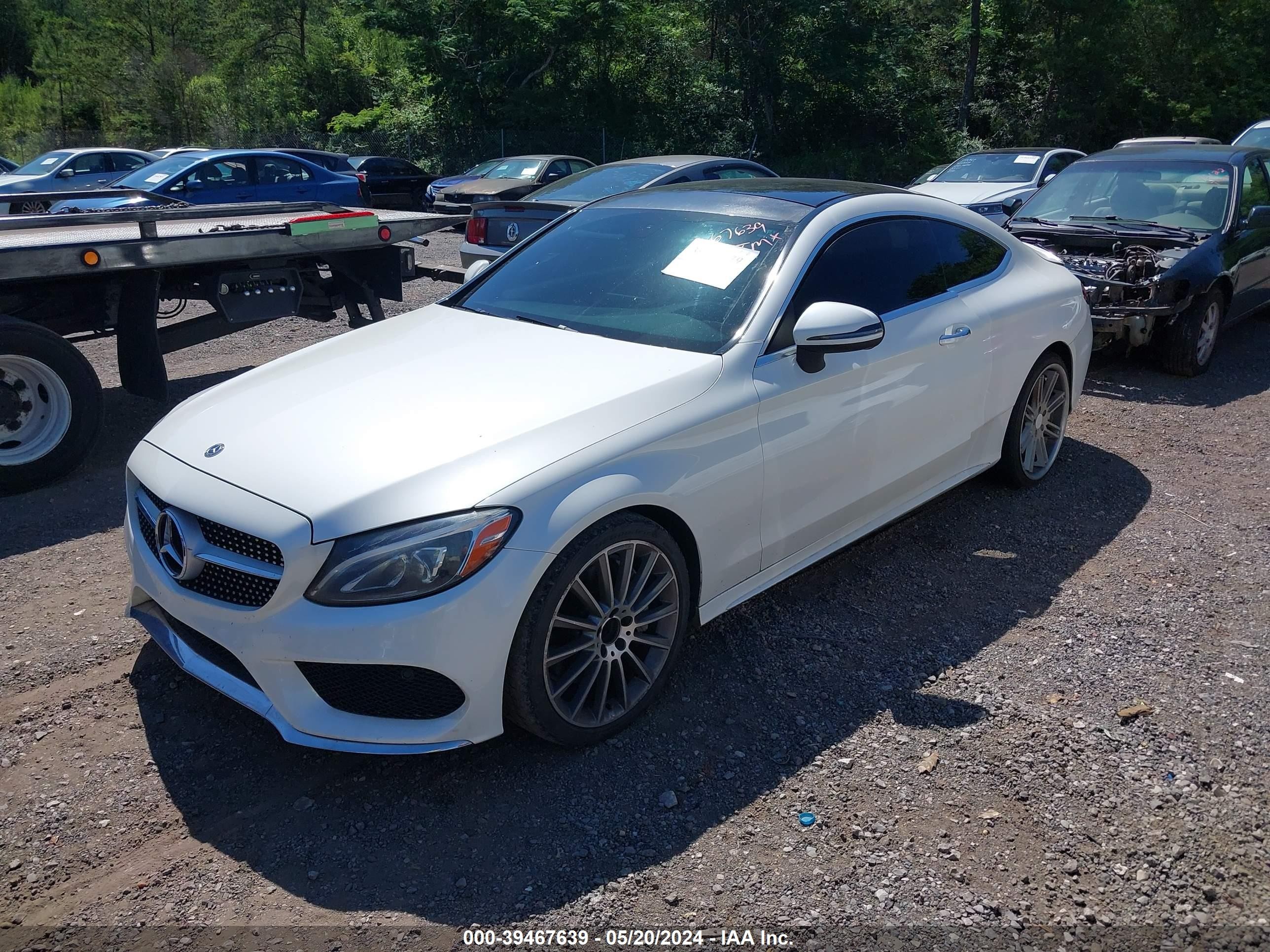 Photo 1 VIN: WDDWJ4JBXHF380462 - MERCEDES-BENZ C-KLASSE 