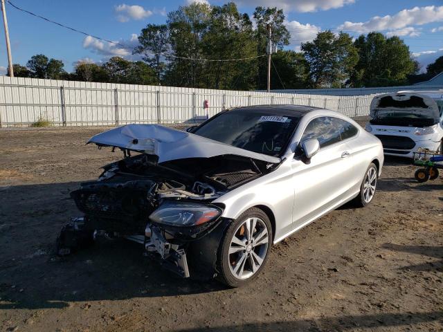 Photo 1 VIN: WDDWJ4KB1HF384043 - MERCEDES-BENZ C 300 4MAT 