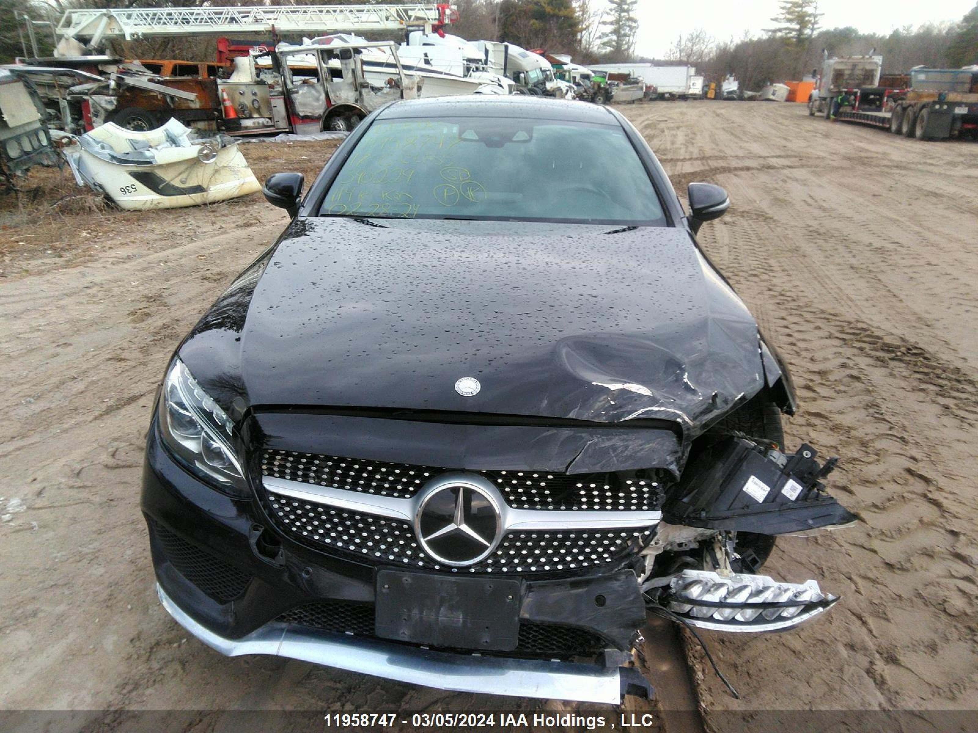 Photo 5 VIN: WDDWJ4KB1HF390229 - MERCEDES-BENZ C-KLASSE 