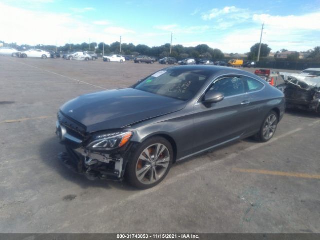 Photo 1 VIN: WDDWJ4KB2HF438580 - MERCEDES-BENZ C-CLASS 