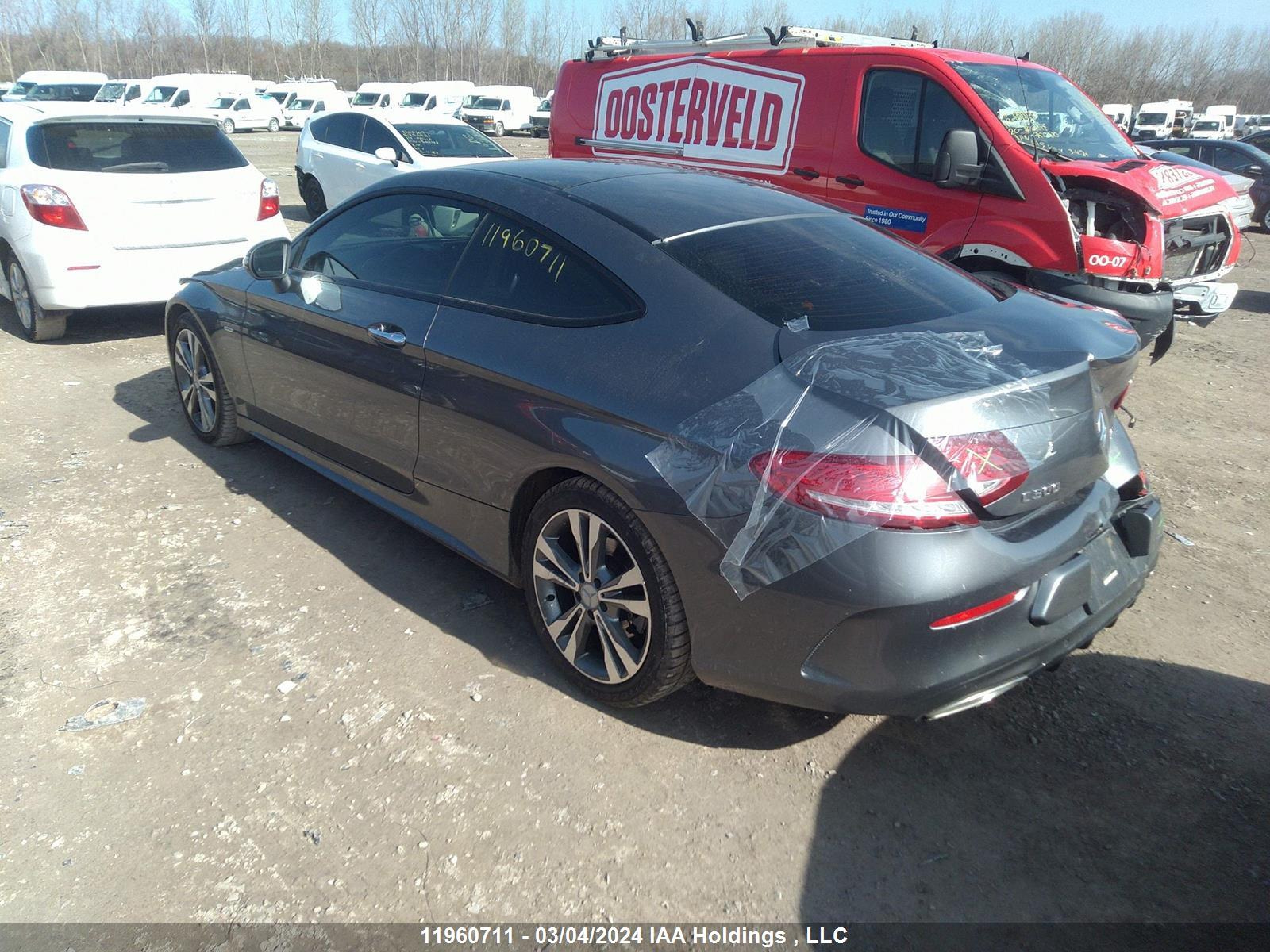 Photo 2 VIN: WDDWJ4KB2JF611214 - MERCEDES-BENZ C-KLASSE 