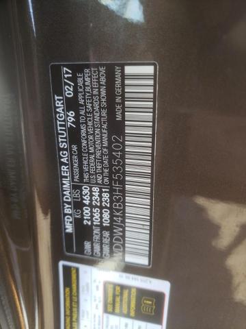 Photo 9 VIN: WDDWJ4KB3HF535402 - MERCEDES-BENZ C 300 4MAT 