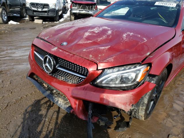 Photo 8 VIN: WDDWJ4KB4HF375840 - MERCEDES-BENZ C 300 4MAT 