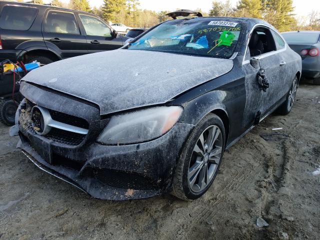 Photo 1 VIN: WDDWJ4KB4HF496531 - MERCEDES-BENZ C 300 4MAT 